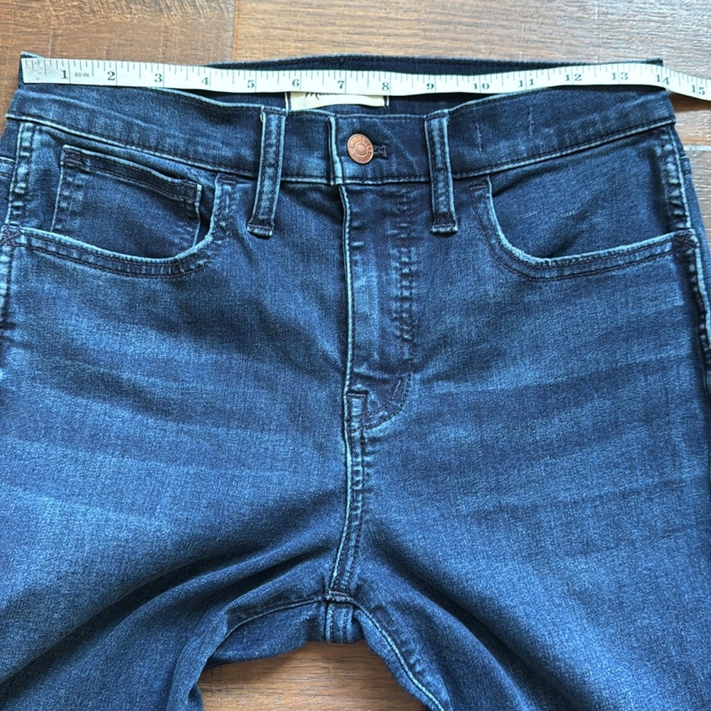Madewell Roadtripper Stovepipe Lyocell Casual Crop Ankle Denim Jeans 27P - Picture 11 of 15